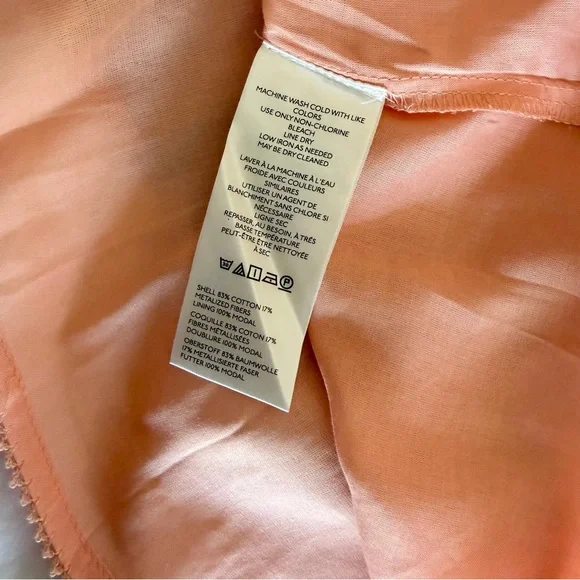 Anthropologie NWT The Somerset Mini Dress Metallic Edition Large L - Picture 6 of 6